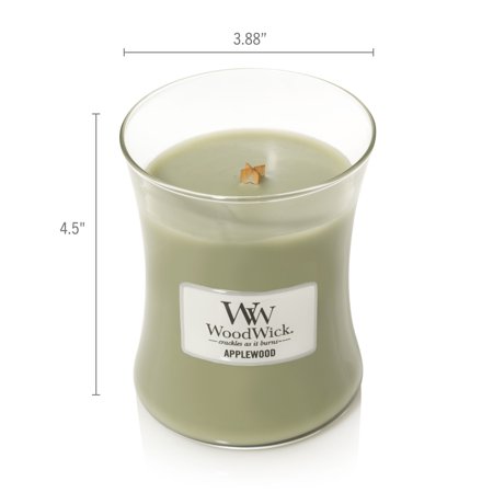 WoodWick Medium Hourglass Candle, Applewood