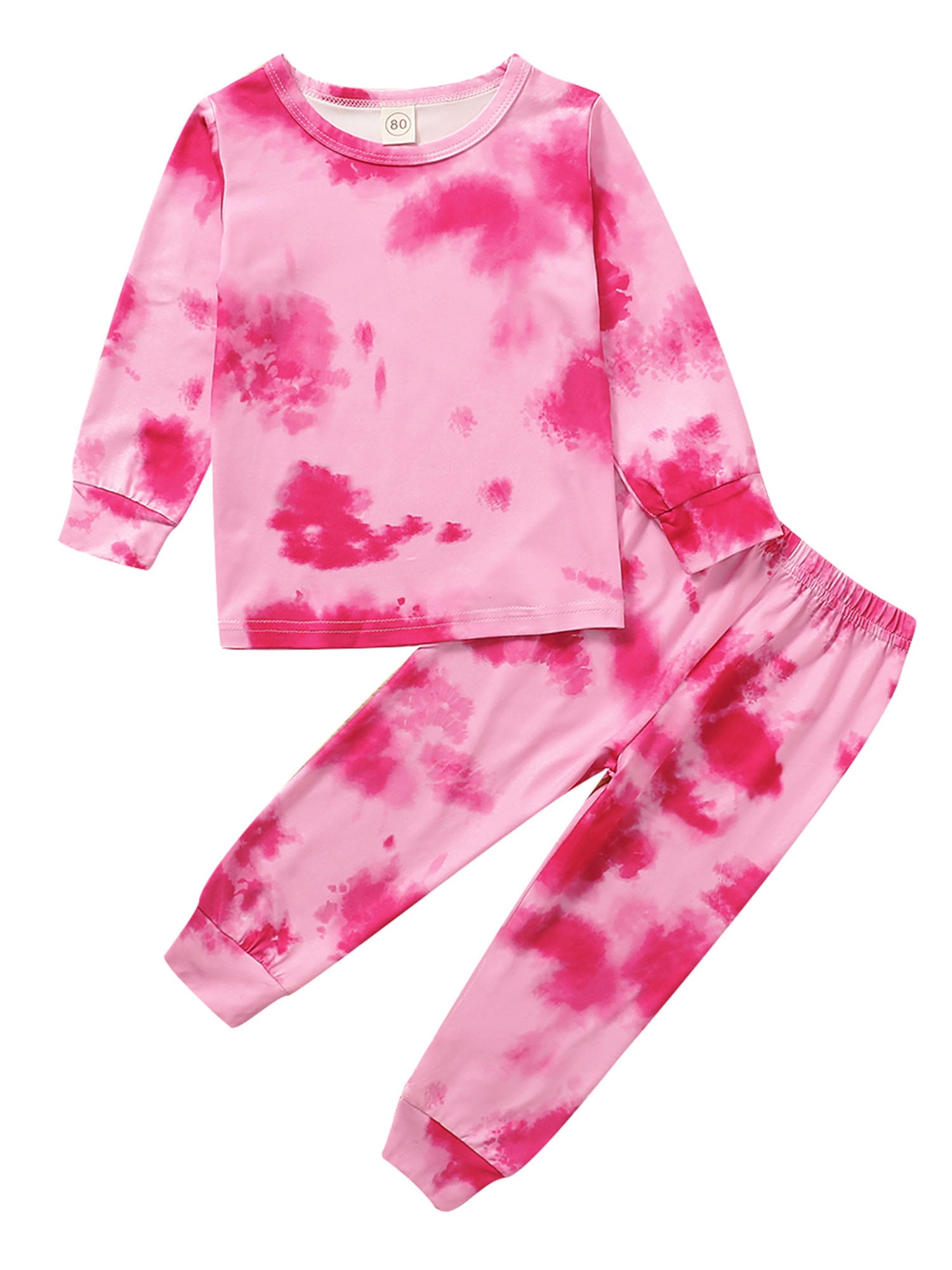 baby tie dye pajamas