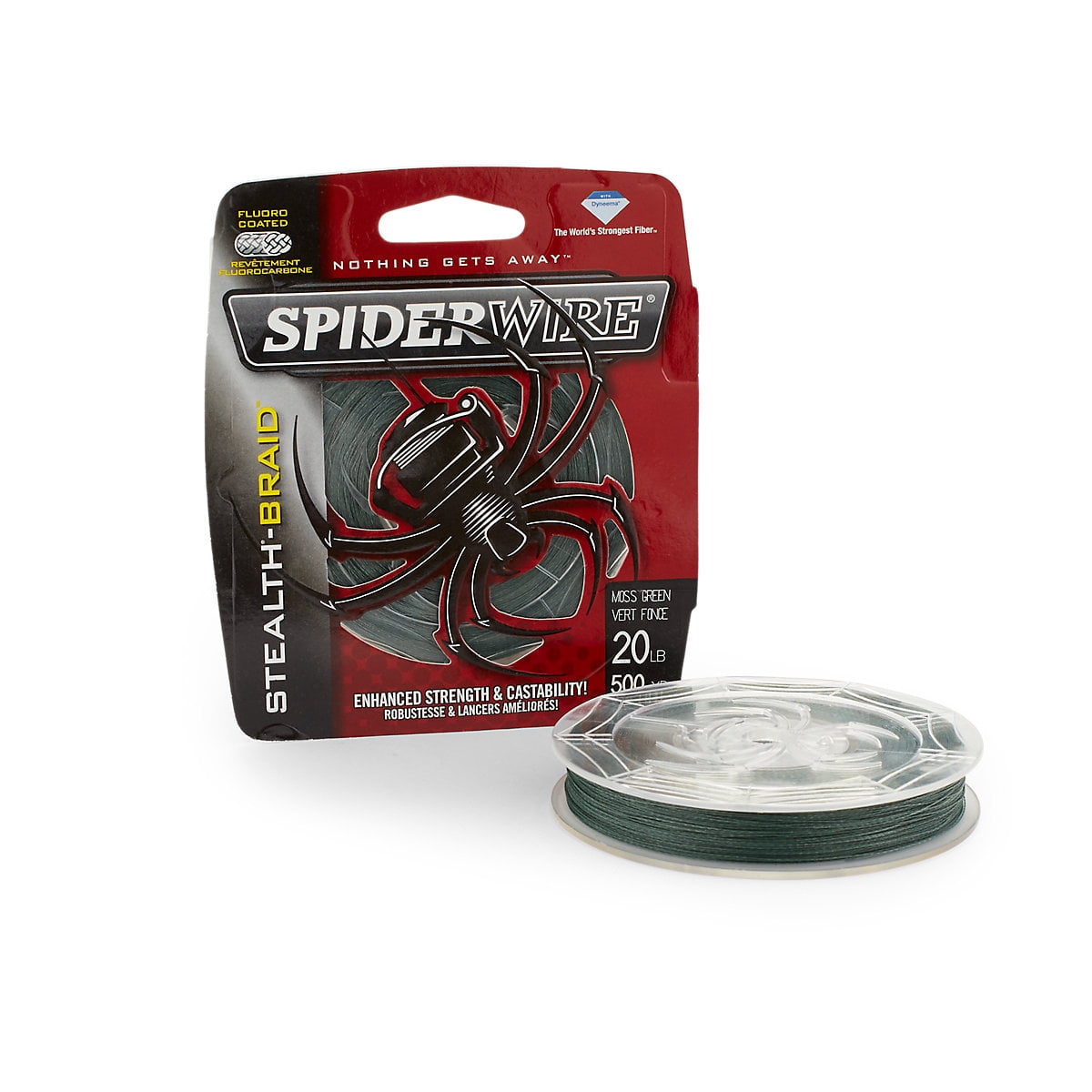 Spiderwire Stealth - Moss Green - 20 lb