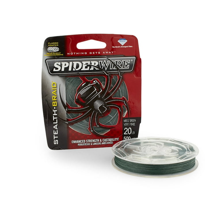 SpiderWire Stealth® Superline, Moss Green, 20lb