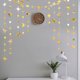 thumbnail image 2 of Decoraciones para fiestas Círculos de estrellas, pancartas de guirnaldas de papel con puntos, decoraciones de estrellas centelleantes colgantes de metal, 2 of 5