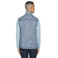 thumbnail image 3 of J America Adult Cosmic Fleece Vest - JA8631, 3 of 4