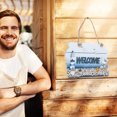 thumbnail image 2 of MasteelfCA 1pc Delicate Wooden Sign Excellent Door Sign Fashionable Welcome Pendant, 2 of 9