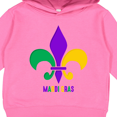 thumbnail image 3 of Inktastic Mardi Gras Fleur De Lis Toddler Hoodie, 3 of 4