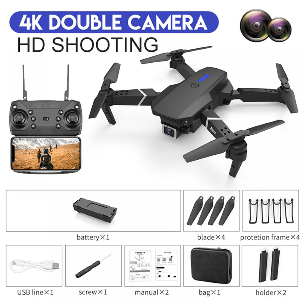 1080p drone drone selfie WiFi FPV HD cámara plegable RC quadcopter juguetes 
