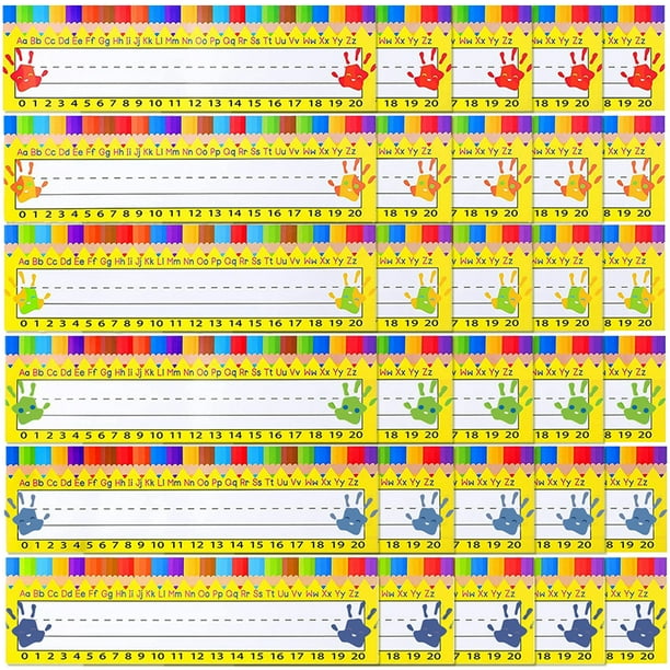 Student Name Tags For Desks1 set of Desk Nameplates Desk Name Tags Classroom Desk Name Sticker