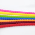 thumbnail image 4 of 20 Pcs Bag Ties Silicone Cable Management Zip Tie Twist Seal Clip Bread Food Saver Kitchen Gadgets Essentials Data Cable Storage, Water Red, 4 of 4
