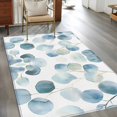 thumbnail image 2 of Green Eucalyptus Area Rugs 4x6 ft Leaves Spring Plants Washable Rug Non Slip Indoor Carpet Absorbent Floor Mat for Living Room Bedroom Dining Room, 2 of 9