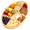 Egg 2, variant on Easter Rabbit Charcuterie Board - Bunny Shaped Wooden Serving Platter with Divided Compartments, Holiday Serving Tray & Easter Centerpiece & Gift (Easter Bunny 2)