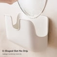 thumbnail image 3 of Pote de plástico Pastilla de párpado Platos autoadhesivos Soporte para refrigerador Habitación Encimitop Punch-Free Holder Hogar Sporting Organizador Montaje de pared Eigraketly HA059472-02, 3 of 7