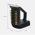 thumbnail image 3 of 1Pcs Bbq Accessories Triple Barbecue Grill Brush Copper Steel Cleaning Brushes, 3 of 5