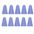 thumbnail image 1 of Injueey 10 piezas Nib Caps profesional resistente a los arañazos Mute silicona pantalla táctil pluma punta caso cubierta bajo ruido gran Electrónica Púrpura claro, 1 of 6