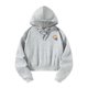 thumbnail image 2 of Sudadera con capucha para mujer, sudadera con capucha de gran tamaño para mujer, estampado de colores, sudadera gris de manga larga de moda, sudadera S, 2 of 8