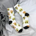 thumbnail image 5 of Logiee Kawaii Mexican Avocado Print Adult Socks for Men & Women,Calf Socks, Ankle Socks,Boots Socks,Breathable Casual Sock,Unisex Crew Socks, 5 of 6