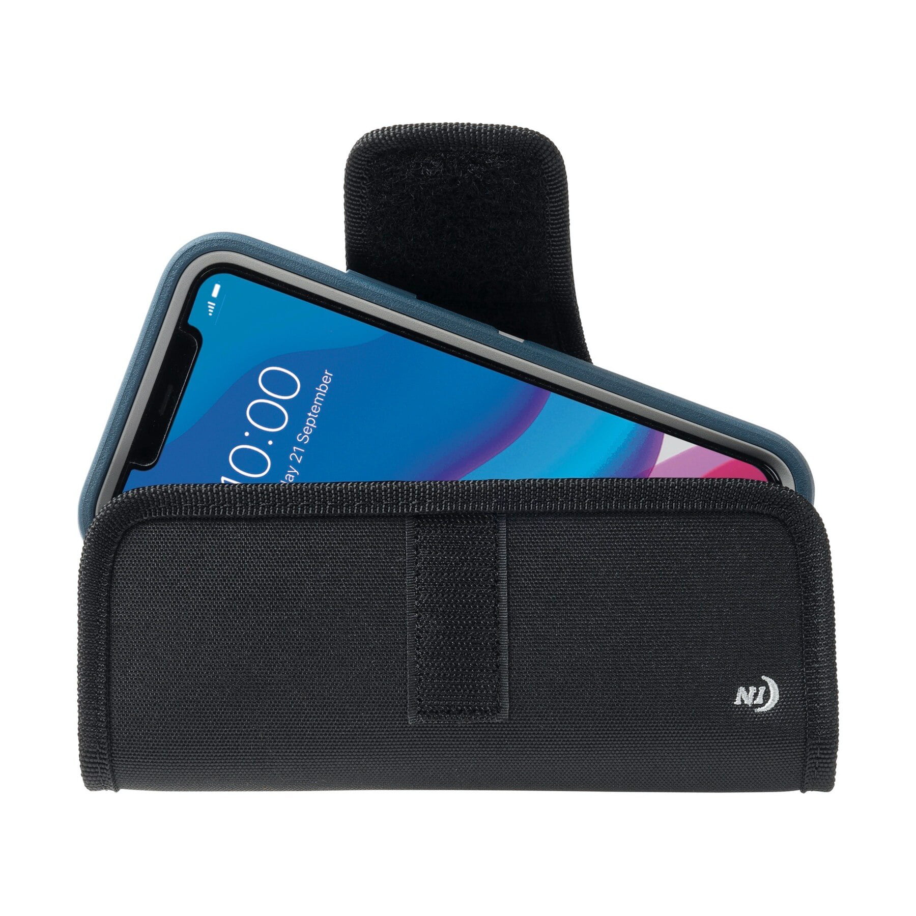 Nite Ize Clip Case Universal Phone Holster, XXL - USA Patch, Black