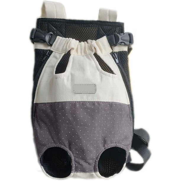 Transportadores para cachorros para perros, mochila para perros pequeños y medianos, transportador frontal para gatos con cinturón de seguridad para viajes y senderismo