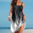 thumbnail image 2 of Joau Lightweight Cover Ups Sundress, Summer Casual Tshirt Sleeveless Dresses For Women Swing Sun Dress Beach Swimsuit Cover Ups 2 of 12
