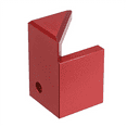 thumbnail image 2 of Center Finder Tool Sturdy Aluminum Alloy 45 Degree Angle Marker for Square or Round Wood Pen Finder, Red, 2 of 4