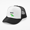 thumbnail image 4 of CafePress - RAWR! - Trucker Hat - Polyester Foam Front and Nylon Mesh Weave Back, 4 of 9