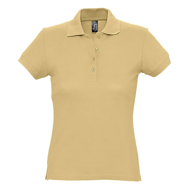 Sol's Polo Piqué à Manches Courtes pour Femmes Passion
