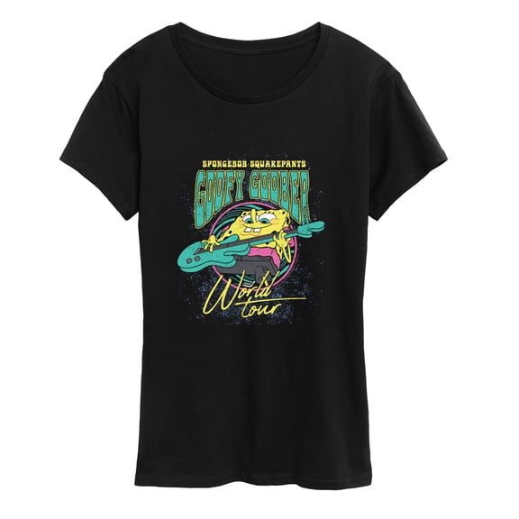SpongeBob SquarePants - Goofy Goober Tour Short Sleeve Graphic T-Shirt