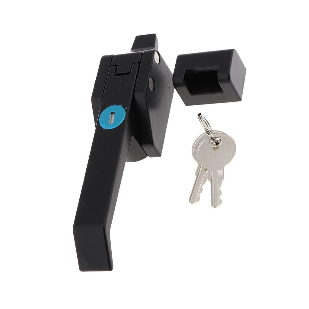 Black Over-Center Lever Latch Replacement for A7301-20, Zinc Alloy