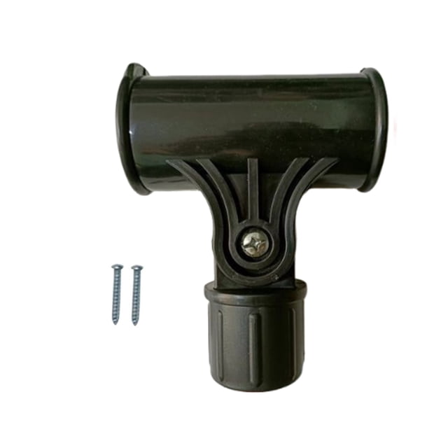 Naiovety Piezas de soporte para sombrilla tipo banana Accesorios para soporte de sombrilla de jardín Marco de sombrilla Soporte para sombrilla carpas negro