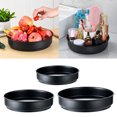 thumbnail image 2 of Rotating Storage Rack Turntable Ingredients for Cooking Enthusiasts Stainless Steel Spices Round Plate, 2 of 8