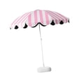 thumbnail image 1 of harayaa Parasol de Plage Pare-Soleil Robuste Résistant au Vent Portable Protection Solaire pour avec Base Remplissable, 1 of 8
