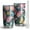 Pink Butterfly Rose, variant on 20oz Tumblers Pink Butterfly Rose Daisy Green Pattern Stainless Steel Vacuum Insulated Double Wall Travel Tumbler Cups Mug with Lid and Straw,Cleaning Brush for Cold & Hot Drinks