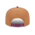 thumbnail image 4 of Men's New Era Brown/Purple Los Angeles Angels Color Pack Two-Tone 9FIFTY Snapback Hat, 4 of 6