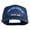 Navy, variant on USS Los Angeles SSN 688 Blue Patched Solid Cotton Twill 5 Panel Prostyle Snap Cap - Black OSFM