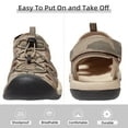 thumbnail image 5 of CAMEL Men's Hiking Sandals Waterproof Breathable Sandals Closed Toe Water Sandals Beach Shoes, 5 of 8
