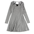thumbnail image 2 of bar III Womens Silver Metallic Shift Dress, Metallic, Medium, 2 of 2