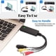 thumbnail image 4 of Adaptador De Captura De Audio Usb Vhs Vcr Convertidor De Tv A Dvd Dispositivo De Grabadora De Video Digital Para Pc Con Windows Jormftte 2035999, 4 of 7