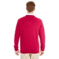 thumbnail image 2 of Harriton M420 Men's Pilbloc V-Neck Sweater, 5XL, RED, 2 of 3