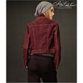 thumbnail image 2 of Chaqueta de mezclilla Aeropostale Emily para mujer color rojo XS, 2 of 3