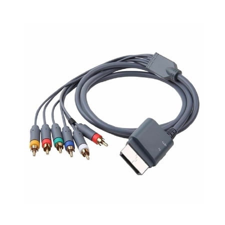 HD TV Component Composite Audio Video AV Cable Cord for Xbox 360