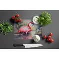 thumbnail image 3 of Flamingo Glass Cutting Board Large 12 in x 15 in, 3 of 5