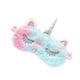 thumbnail image 1 of Plush Sleep Eye Mask with Cartoon Design 1 Set Shading Eyepatch for Sleep Nap and Travel Colorful, 1 of 3