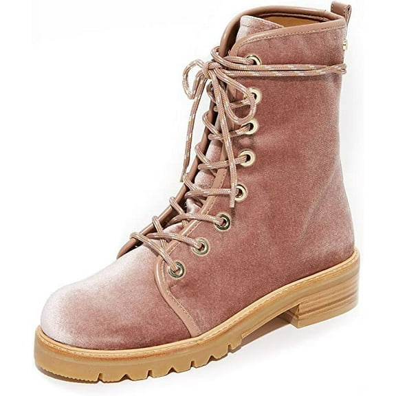 Stuart Weitzman Women's METERMAID Mid Calf Boot, Candy, 9M
