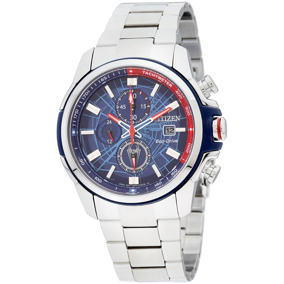 CITIZEN - Citizen Spider-Man Quartz Movement Blue Dial Men's Watch ...