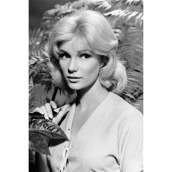Yvette Mimieux Beautiful B/W Portrait Pose 24X36 Poster