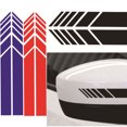 thumbnail image 3 of serony Car Decal Sticker Reflective Rear Mirror Auto Decal Wrap Stickers Motorcycle Decor Wrap DIY, 3 of 8