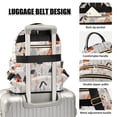 thumbnail image 3 of FORMRS Mini Backpack Purse for Women Travel Daypack Casual Shoulder Bag, Cartoon Gray Houses, 3 of 7