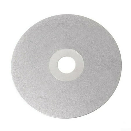 

4 100mm 80-2000# Diamond Coated Flat Lap Wheel Lapidary Grinding Polishing Disc