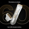 thumbnail image 6 of MANSCAPED® the Lawn Mower® 5.0 Ultra Men's Electric Groin and Body Hair Trimmer, White Hot, 6 of 10