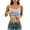 Light Blue-tanks, variant on Womens Padded Cami Tank Tops, Striped Spaghetti Strap Built in Bra Shirts Slim Fit Basic Summer Outdoor Wear