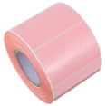 thumbnail image 1 of OULII 1 Rouleau Papier Thermique Autocollant Rose Imperméable Forme Minuscule pour Bureau, 1 of 7