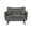 Black, variant on Jopath 47.64" Loveseat Sofa Couch,Modern Comfy Boucle Sofa Couch with Storage Pockets for Bedroom,Small Spaces,Apartments,Black